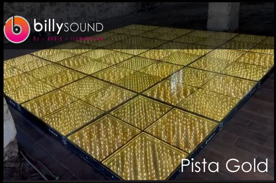 Pista led gold